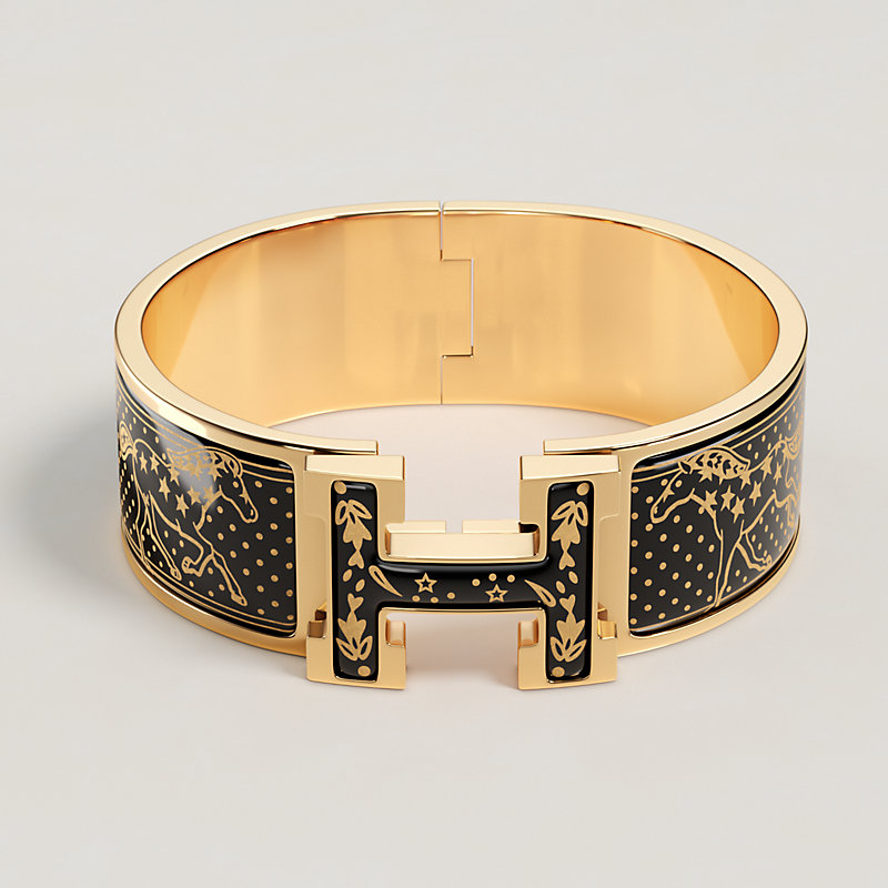 Clic Clac H Cheval de Coeur Bandana bracelet | Hermès USA